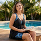 👙 60% DE RÉDUCTION 🌊 Maillot de bain tankini fluide pour femmes avec shorty – Coupe confortable & séchage rapide – Parfait pour la plage, la piscine ou les vacances – élégant et pratique ☀️✨