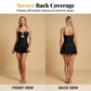 👙 50% DE RÉDUCTION 🌊 Robe de bain femme découpes étoile de mer dorée – Tissu extensible & séchage rapide – Jupe fluide, silhouette flatteuse – noir, rouge ou bleu, tailles S-XL – confiance et élégance au soleil 💫✨
