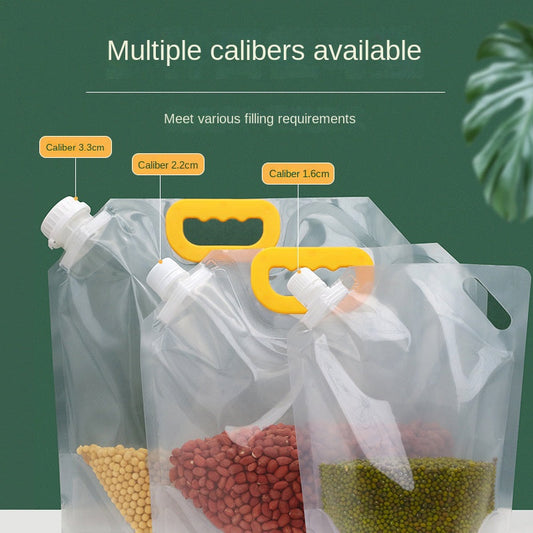 🌾 50% DE RÉDUCTION! 🔒 Sac de stockage céréales grande capacité – Étanche, anti-humidité & refermable – Idéal pour garder vos aliments secs bien au frais 🍚