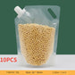 🌾 50% DE RÉDUCTION! 🔒 Sac de stockage céréales grande capacité – Étanche, anti-humidité & refermable – Idéal pour garder vos aliments secs bien au frais 🍚
