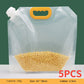 🌾 50% DE RÉDUCTION! 🔒 Sac de stockage céréales grande capacité – Étanche, anti-humidité & refermable – Idéal pour garder vos aliments secs bien au frais 🍚