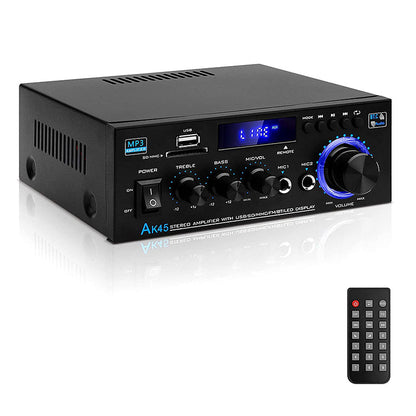 🎤 60% DE RÉDUCTION 🎶 Amplificateur numérique pour karaoké – Bluetooth, USB & AUX – Parfait pour micro, guitare ou enceinte – compact & facile à transporter 🎸✨