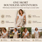 🩳 60% DE RÉDUCTION 🌸 Short asymétrique croisé pour femme, arrivant aux genoux – Tissu fluide, coupe originale & poches pratiques – Parfait pour l’été, les voyages ou un look chic au quotidien – confortable et tendance ✨☀️