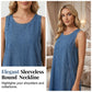 👗 50% DE RÉDUCTION 🔥 Robe maxi en jean sans manches pour femme avec poches – Denim souple & coupe décontractée – Parfaite pour l’été, les journées actives ou un look décontracté chic – pratique et intemporelle ✨🛒