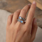 💍 ACHETEZ 2, OBTENEZ 1 GRATUIT ! ⏳ Bague vintage ajustable zircon goutte lumineuse – Éclat subtil & design raffiné – Parfaite pour le quotidien ou les occasions spéciales – confortable et intemporelle 💧✨