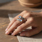 💍 ACHETEZ 2, OBTENEZ 1 GRATUIT ! ⏳ Bague vintage ajustable zircon goutte lumineuse – Éclat subtil & design raffiné – Parfaite pour le quotidien ou les occasions spéciales – confortable et intemporelle 💧✨