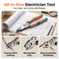 🔧 50% DE RÉDUCTION ✂️ Pince coupe-câble à cliquet – Acier trempé & levier gainé – Coupe propre et sans effort – idéale pour câbles électriques, gaines ou petit câble métallique 🔩⚡