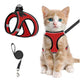 🐱 50% DE RÉDUCTION 🦮 Harnais en maille réfléchissante avec laisse – Léger, réglable & respirant – Idéal pour chats ou petits chiens – sécurité accrue lors des promenades nocturnes 🌙✨🐾