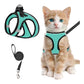 🐱 50% DE RÉDUCTION 🦮 Harnais en maille réfléchissante avec laisse – Léger, réglable & respirant – Idéal pour chats ou petits chiens – sécurité accrue lors des promenades nocturnes 🌙✨🐾