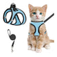 🐱 50% DE RÉDUCTION 🦮 Harnais en maille réfléchissante avec laisse – Léger, réglable & respirant – Idéal pour chats ou petits chiens – sécurité accrue lors des promenades nocturnes 🌙✨🐾