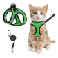 🐱 50% DE RÉDUCTION 🦮 Harnais en maille réfléchissante avec laisse – Léger, réglable & respirant – Idéal pour chats ou petits chiens – sécurité accrue lors des promenades nocturnes 🌙✨🐾