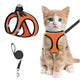 🐱 50% DE RÉDUCTION 🦮 Harnais en maille réfléchissante avec laisse – Léger, réglable & respirant – Idéal pour chats ou petits chiens – sécurité accrue lors des promenades nocturnes 🌙✨🐾