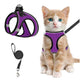 🐱 50% DE RÉDUCTION 🦮 Harnais en maille réfléchissante avec laisse – Léger, réglable & respirant – Idéal pour chats ou petits chiens – sécurité accrue lors des promenades nocturnes 🌙✨🐾