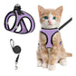 🐱 50% DE RÉDUCTION 🦮 Harnais en maille réfléchissante avec laisse – Léger, réglable & respirant – Idéal pour chats ou petits chiens – sécurité accrue lors des promenades nocturnes 🌙✨🐾