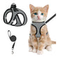 🐱 50% DE RÉDUCTION 🦮 Harnais en maille réfléchissante avec laisse – Léger, réglable & respirant – Idéal pour chats ou petits chiens – sécurité accrue lors des promenades nocturnes 🌙✨🐾