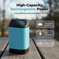 🚿 60% DE RÉDUCTION ⛺ Pompe de douche portable pour camping en plein air – USB rechargeable & submersible – Compacte, idéale pour les douches en extérieur, le lavage des mains ou la vaisselle – pratique et facile à transporter 💧✨