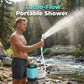 🚿 60% DE RÉDUCTION ⛺ Pompe de douche portable pour camping en plein air – USB rechargeable & submersible – Compacte, idéale pour les douches en extérieur, le lavage des mains ou la vaisselle – pratique et facile à transporter 💧✨