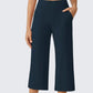 👖 50% DE RÉDUCTION ✨ Pantalon court large décontracté femme – Poches latérales & coupe minimaliste chic – Tissu léger, polyvalent pour yoga, jogging ou quotidien – 6 coloris, tailles S-2XL 🔥🌸