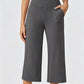 👖 50% DE RÉDUCTION ✨ Pantalon court large décontracté femme – Poches latérales & coupe minimaliste chic – Tissu léger, polyvalent pour yoga, jogging ou quotidien – 6 coloris, tailles S-2XL 🔥🌸