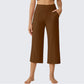 👖 50% DE RÉDUCTION ✨ Pantalon court large décontracté femme – Poches latérales & coupe minimaliste chic – Tissu léger, polyvalent pour yoga, jogging ou quotidien – 6 coloris, tailles S-2XL 🔥🌸