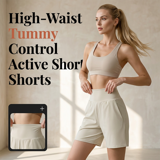 🩳 50% DE RÉDUCTION 🏃‍♀️ Short de sport femme taille haute coupe ample – Respirant & léger – Parfait pour la course, le fitness ou les journées chaudes – confortable et tendance 🌸✨