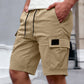 🩳 50% DE RÉDUCTION ☀️ Short cargo décontracté homme – Coupe ample, multi-poches & longueur 3/4 – Confortable & polyvalent pour l’été, le quotidien ou l’outdoor 🌿✨