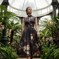 👗 50% DE RÉDUCTION 🌸 Robe florale élégante sans manches pour femme – Fluide, légère & romantique – Parfaite pour l’été, les mariages ou les journées ensoleillées – féminine et intemporelle ✨🌿