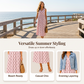 👗 50% DE RÉDUCTION ⚫ Robe maxi sans manches à pois avec poches & col V – Légère & fluide – Parfaite pour l’été, la plage ou un look décontracté chic – pratique et tendance ✨🌸