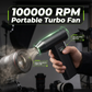 🌀 50% DE RÉDUCTION! 💨 Ventilateur turbo portable – Rechargeable & puissant ✨