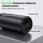 🌀 50% DE RÉDUCTION! 💨 Ventilateur turbo portable – Rechargeable & puissant ✨
