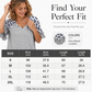 👚 50% DE RÉDUCTION 🐆 Top décolleté en V imprimé léopard – Coupe fluide & légère – Parfait pour un look casual ou une soirée tendance – confortable et féminin 🌿✨