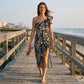 👗 50% DE RÉDUCTION ☀️ Robe midi dos nu fendue – Tissu fluide & coupe élégante – Parfaite pour l’été, les soirées ou un look chic au quotidien – légère et confortable 🌊✨