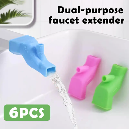 🚰 50% DE RÉDUCTION 🔧 Prolongateurs de robinet en silicone – Flexibles, anti-éclaboussures & s’adaptent à la plupart des robinets – Idéaux pour laver les mains, la vaisselle ou les enfants – faciles à installer et à nettoyer 💧✨