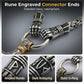 ⚡ 50% DE RÉDUCTION 🔥 Collier marteau Thor viking – Chaîne byzantine en acier inoxydable – Argent ou or, longueur 60–70 cm – bijou puissant pour un look nordique ou mystique 💪✨