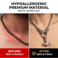 ⚡ 50% DE RÉDUCTION 🔥 Collier marteau Thor viking – Chaîne byzantine en acier inoxydable – Argent ou or, longueur 60–70 cm – bijou puissant pour un look nordique ou mystique 💪✨