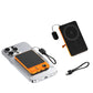 🔋 50% DE RÉDUCTION ✨ Chargeur portable magnétique 3 en 1 – Sans fil & support intégré – Ultra-fin, idéal pour iPhone, montre ou écouteurs – recharge rapide et nomade 📱⌚🎧✨