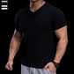 👕 60% DE RÉDUCTION 🌬️ T-shirt en maille col V respirant – Léger, doux & coupe décontractée – Idéal pour l’été, le sport ou le quotidien – confortable et moderne ✨☀️