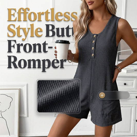 👗 50% DE RÉDUCTION 🌬️ Combinaison sans manches à boutons – Tissu doux & liberté de mouvement – Parfaite pour les journées détente ou les sorties – un essentiel d’été léger et polyvalent 🧵🌸✨