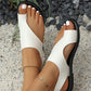 👡 50% DE RÉDUCTION 🌸 Sandales plates à anneau d’orteil pour femme – Bride ajustable & semelle souple – Parfaites pour l’été, la plage ou les journées décontractées – élégantes et confortables ✨☀️