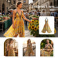 👗 50% DE RÉDUCTION 🌺 Robe maxi halter boho à col V profond – Tissu fluide & imprimé exotique – Parfaite pour l’été, les vacances ou une soirée romantique – légère et élégante ✨☀️