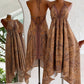 👗 50% DE RÉDUCTION 🌺 Robe maxi halter boho à col V profond – Tissu fluide & imprimé exotique – Parfaite pour l’été, les vacances ou une soirée romantique – légère et élégante ✨☀️