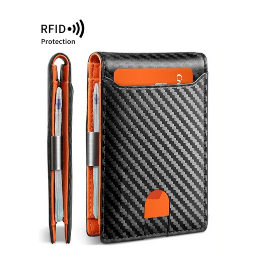 👛 50% DE RÉDUCTION 🛡️ Portefeuille minimaliste pour homme avec blocage RFID – Cuir fin, plusieurs compartiments – Protection contre le vol électronique – compact, idéal pour le quotidien ou les voyages ✨💳