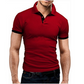👔 50% DE RÉDUCTION 🌊 Chemise à col manches courtes avec liserés contrastants – Tissu léger & coupe moderne – Parfaite pour l’été, le bureau ou les sorties – look décontracté et soigné ✨☀️