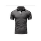👔 50% DE RÉDUCTION 🌊 Chemise à col manches courtes avec liserés contrastants – Tissu léger & coupe moderne – Parfaite pour l’été, le bureau ou les sorties – look décontracté et soigné ✨☀️