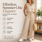 👗 50% DE RÉDUCTION ⏰ Ensemble femme été – Crop top & pantalon à pois – Tissu léger, look tendance – parfait pour les journées chaudes, les vacances ou un style rétro chic 🌸☀️✨