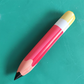 🎉 50% DE RÉDUCTION ✏️ Crayon gonflable géant pour fête – Design amusant & facile à gonfler – Parfait pour les anniversaires, les événements ou la déco – léger, coloré et durable 🎈✨