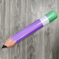 🎉 50% DE RÉDUCTION ✏️ Crayon gonflable géant pour fête – Design amusant & facile à gonfler – Parfait pour les anniversaires, les événements ou la déco – léger, coloré et durable 🎈✨