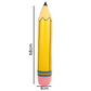 🎉 50% DE RÉDUCTION ✏️ Crayon gonflable géant pour fête – Design amusant & facile à gonfler – Parfait pour les anniversaires, les événements ou la déco – léger, coloré et durable 🎈✨