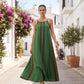 👗 50% DE RÉDUCTION ⏳ Robe maxi d’été à bretelles spaghetti – Légère, fluide & bohème – Parfaite pour la plage, les vacances ou les journées chaudes – coupe confortable et élégante 🌸☀️✨