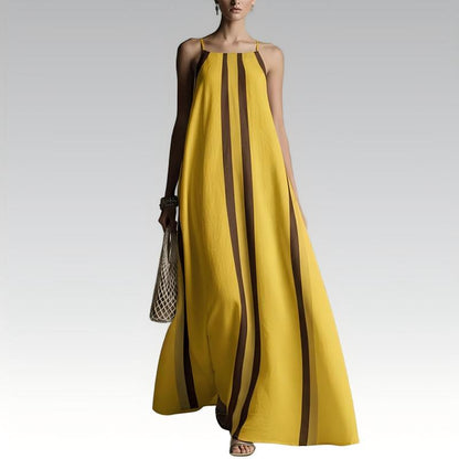 👗 50% DE RÉDUCTION ⏳ Robe maxi d’été à bretelles spaghetti – Légère, fluide & bohème – Parfaite pour la plage, les vacances ou les journées chaudes – coupe confortable et élégante 🌸☀️✨